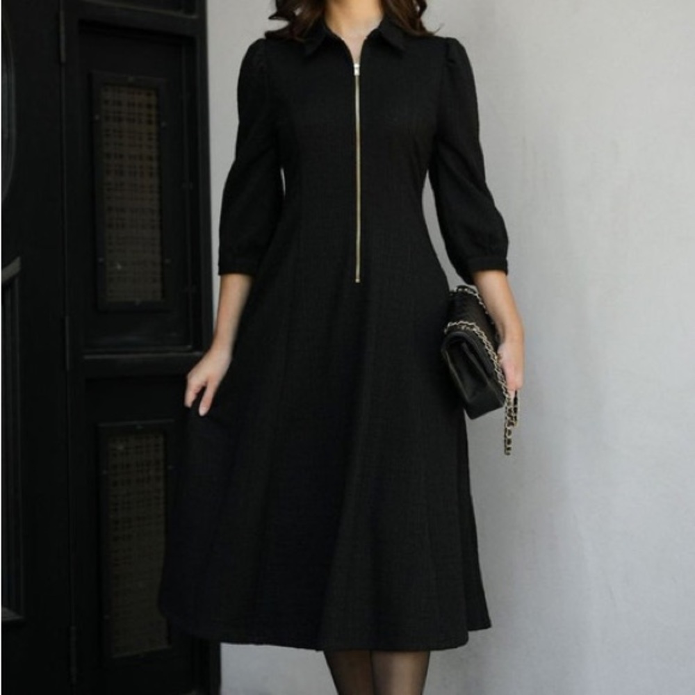 ISO Dainty Jewells Noir Elegance dress